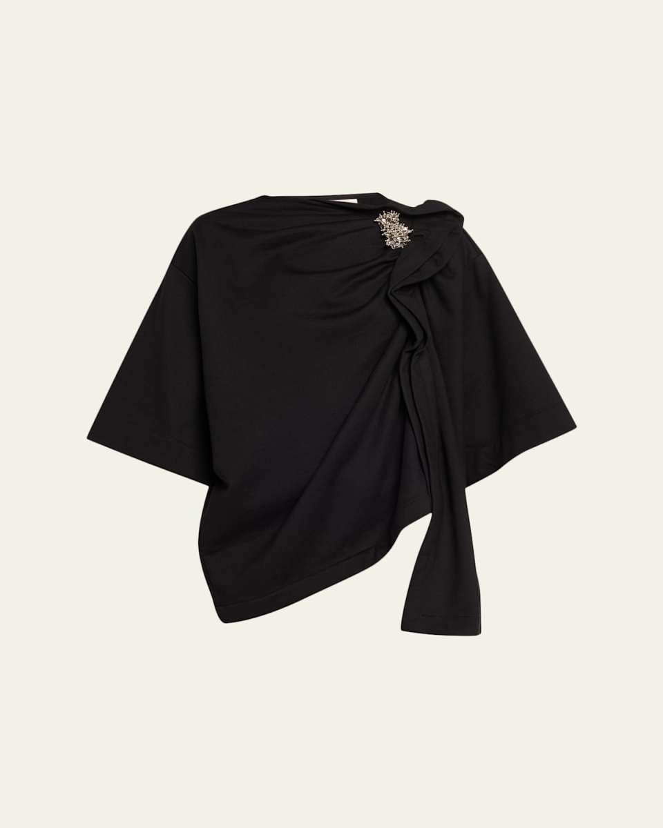 Harnam Draped Oversized T-Shirt